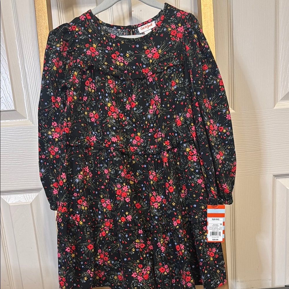 Cat & Jack Multicolor Floral Kids Dress